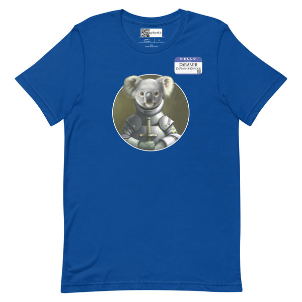 A Chance for Faramir, Captain of Gondor to show his Koala Tee - Short-Sleeve Unisex T-Shirt