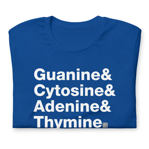 Guanine & Cytosine & Adenine & Thymine - Short-sleeve T-shirt