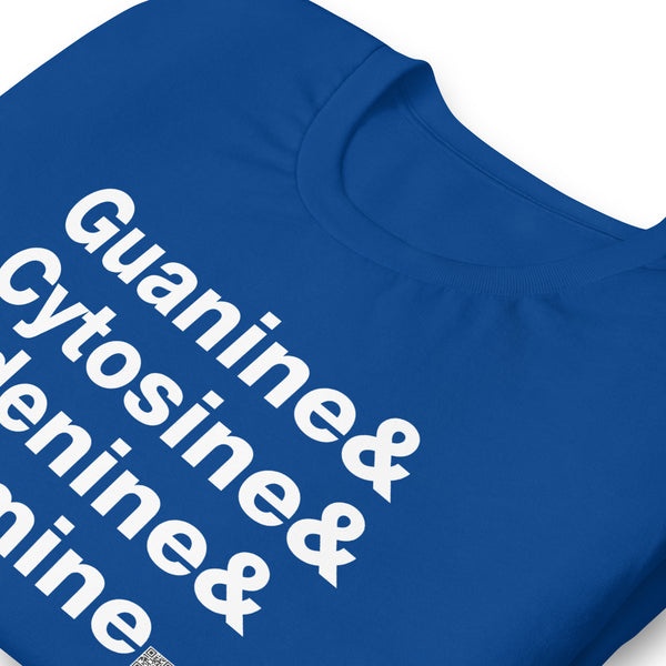 Guanine & Cytosine & Adenine & Thymine - Short-sleeve T-shirt