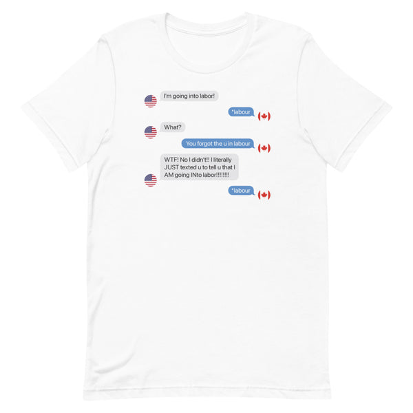 U in Labour (Canada) - Short Sleeve T-Shirt