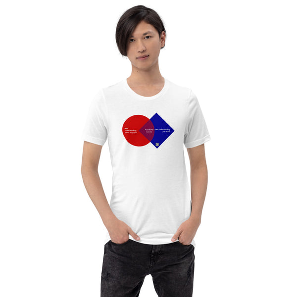 Accidental Success Venn Diagram - Short-sleeve T-shirt