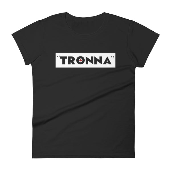 Tronna (Toronto Map Back) - Women's Short Sleeve T-shirt