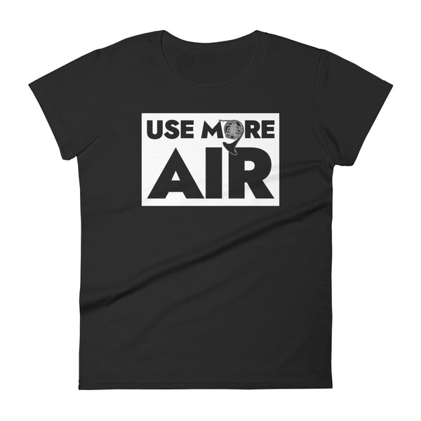 Use More Air - French Horn - Women's Short Sleeve T-shirt