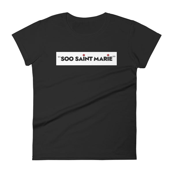 Soo Saint Marie (Maple Leaf Back) - Women's Short Sleeve T-shirt