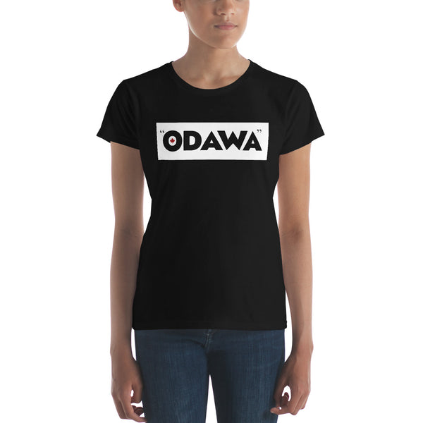 Odawa (Maple Leaf Back) - Women's Short Sleeve T-shirt