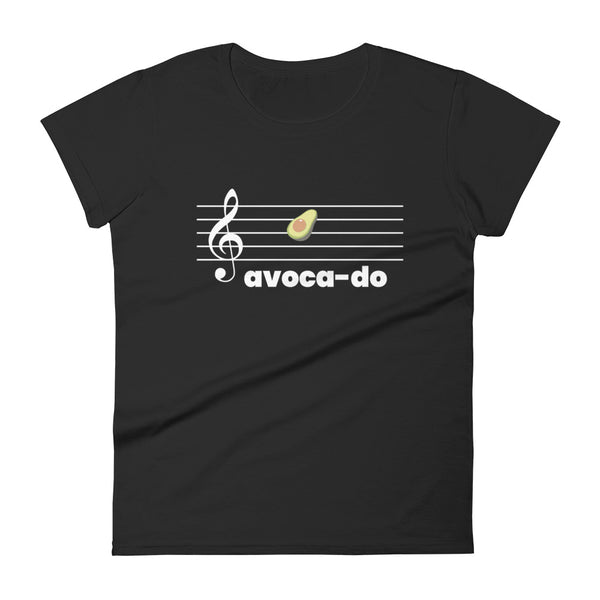 Avoca-do - Treble Clef - Women's Short Sleeve T-shirt