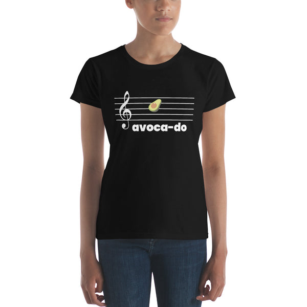 Avoca-do - Treble Clef - Women's Short Sleeve T-shirt
