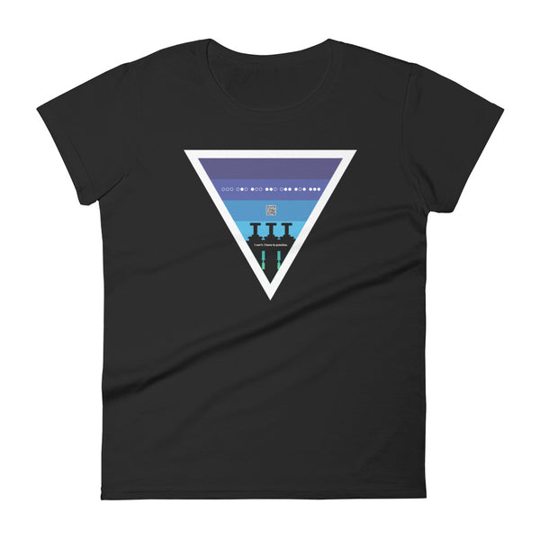 ICIH2P - Brass Valves - Cool Triangle - Women's Short Sleeve T-shirt