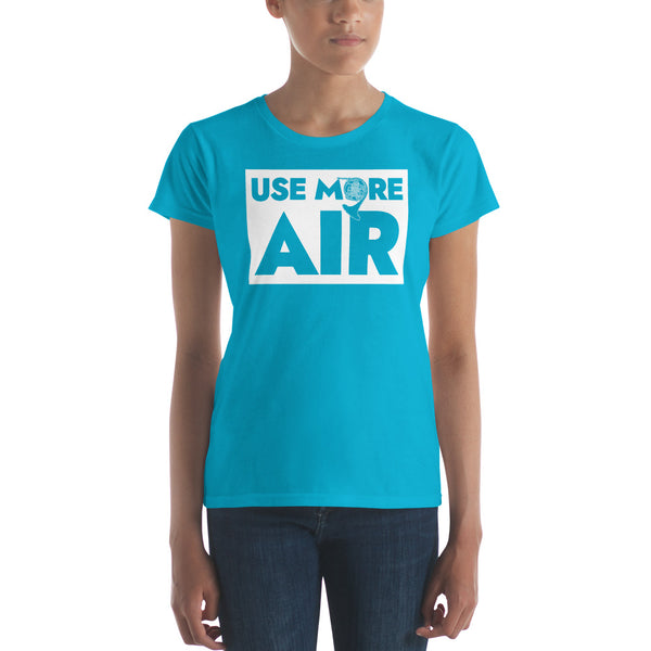 Use More Air - French Horn - Women's Short Sleeve T-shirt