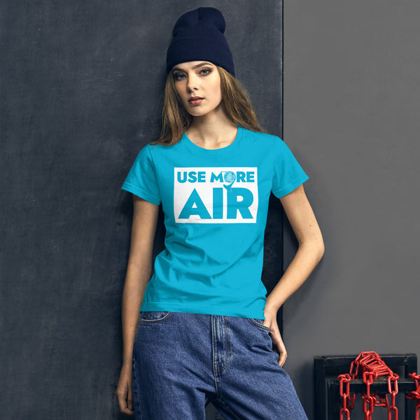 Use More Air - French Horn - Women's Short Sleeve T-shirt