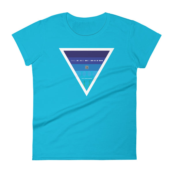 ICIH2P - Brass Valves - Cool Triangle - Women's Short Sleeve T-shirt