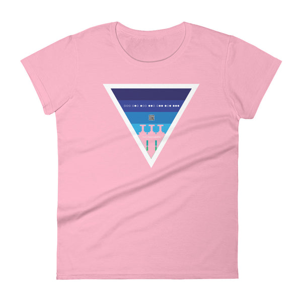 ICIH2P - Brass Valves - Cool Triangle - Women's Short Sleeve T-shirt