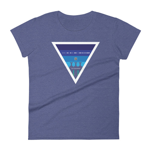 ICIH2P - Brass Valves - Cool Triangle - Women's Short Sleeve T-shirt