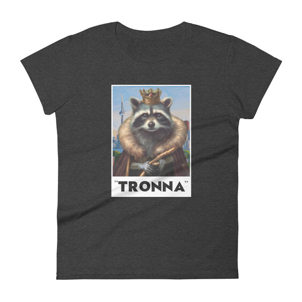 The Raccoon King of Tronna - Women's Short Sleeve T-shirt
