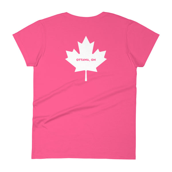 Odawa (Maple Leaf Back) - Women's Short Sleeve T-shirt