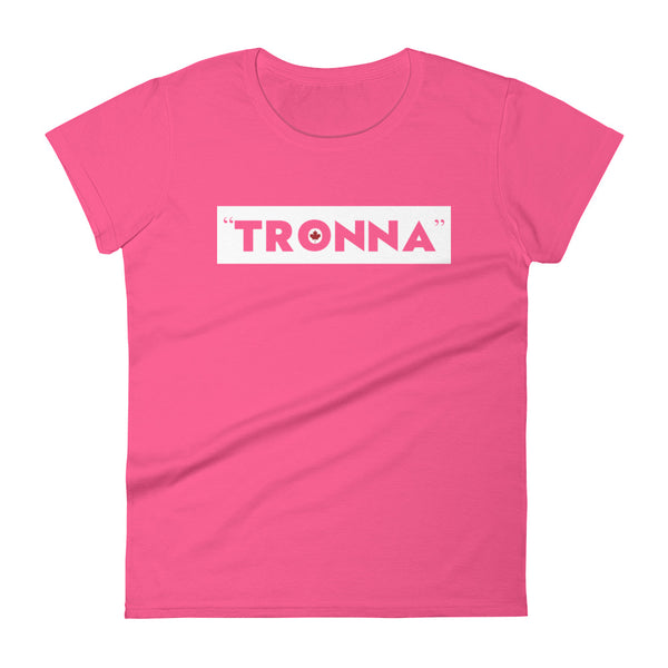 Tronna (Toronto Map Back) - Women's Short Sleeve T-shirt