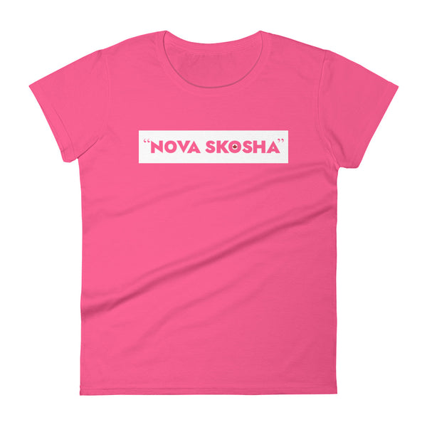 Nova Skosha (Map Back) - Women's Short Sleeve T-shirt