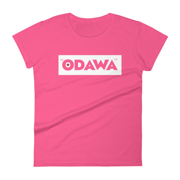 Odawa (Maple Leaf Back) - Women's Short Sleeve T-shirt