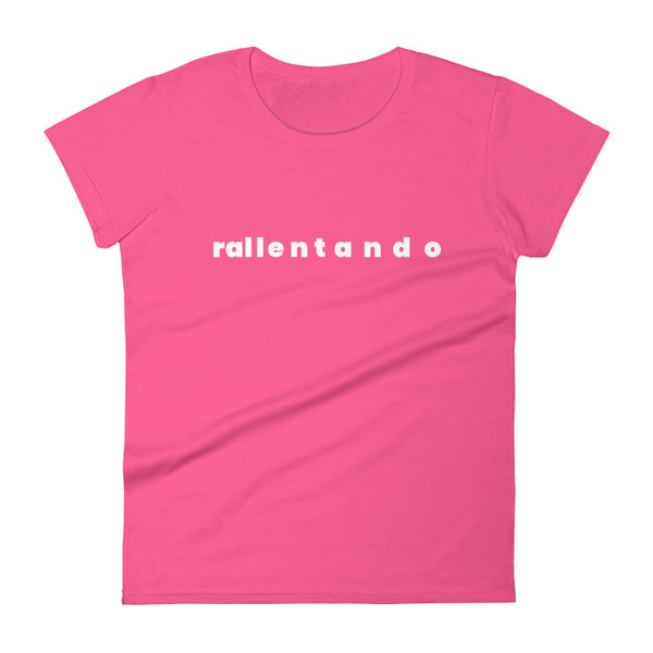 Rallentando-Accelerando - Women's Short Sleeve T-shirt