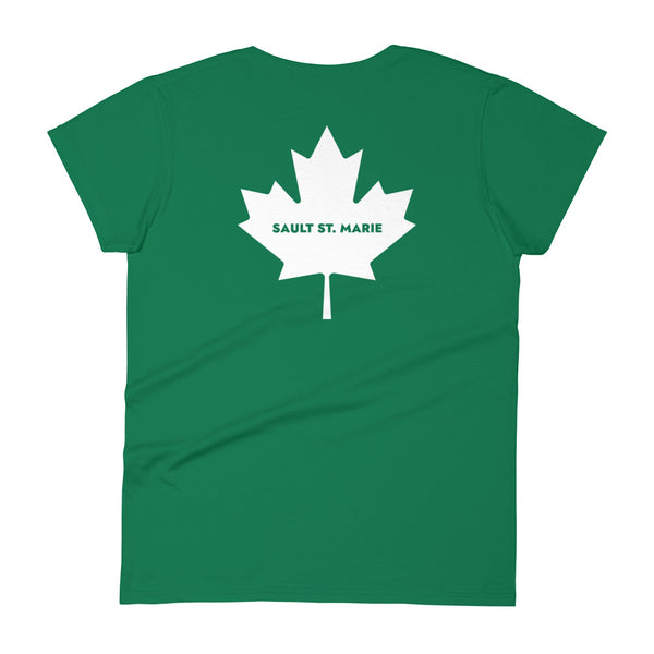 Soo Saint Marie (Maple Leaf Back) - Women's Short Sleeve T-shirt