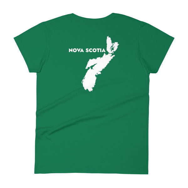Nova Skosha (Map Back) - Women's Short Sleeve T-shirt