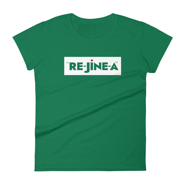 Re-jine-a (Maple Leaf Back) - Women's Short Sleeve T-shirt