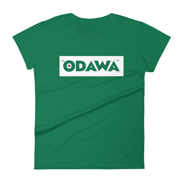 Odawa (Maple Leaf Back) - Women's Short Sleeve T-shirt