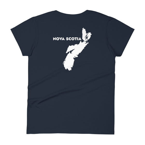 Nova Skosha (Map Back) - Women's Short Sleeve T-shirt