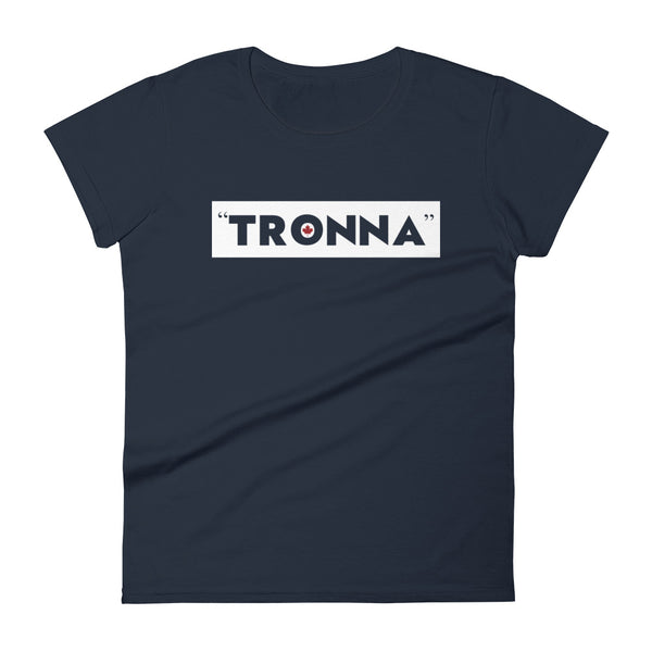 Tronna (Toronto Map Back) - Women's Short Sleeve T-shirt