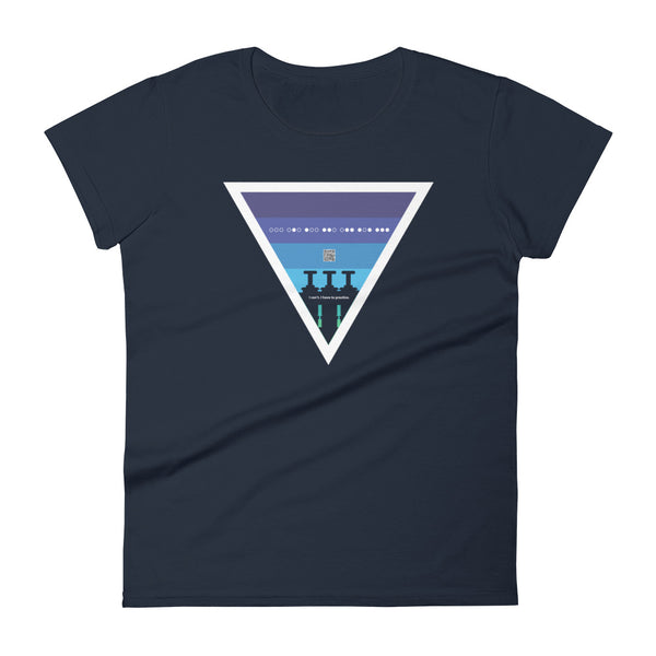 ICIH2P - Brass Valves - Cool Triangle - Women's Short Sleeve T-shirt