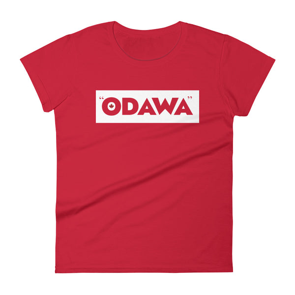 Odawa (Maple Leaf Back) - Women's Short Sleeve T-shirt