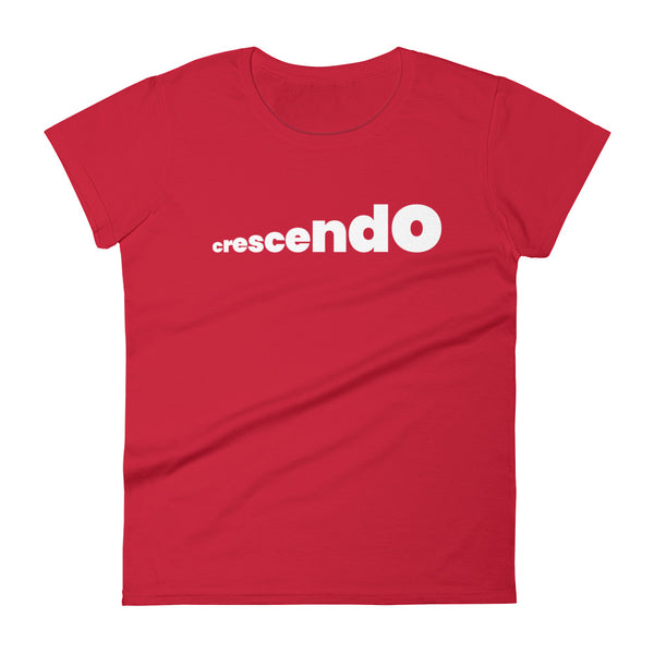 Crescendo-Decrescendo - Women's Short Sleeve T-shirt
