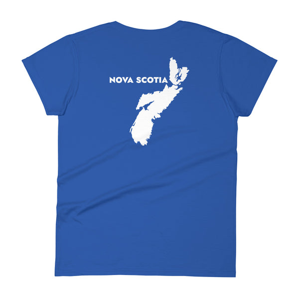 Nova Skosha (Map Back) - Women's Short Sleeve T-shirt