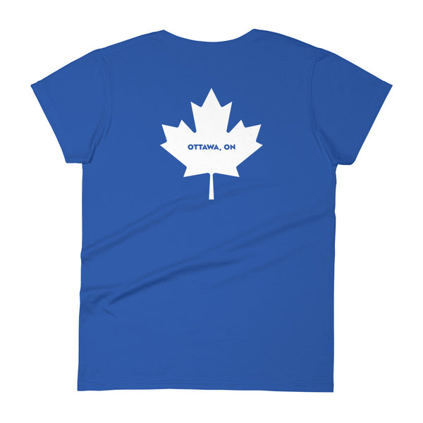 Odawa (Maple Leaf Back) - Women's Short Sleeve T-shirt