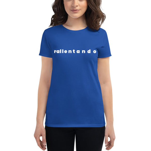 Rallentando-Accelerando - Women's Short Sleeve T-shirt