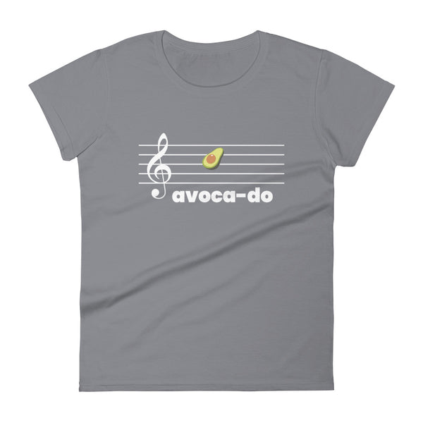Avoca-do - Treble Clef - Women's Short Sleeve T-shirt