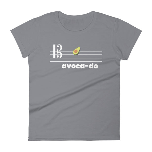 Avoca-do - Tenor Clef - Women's Short Sleeve T-shirt