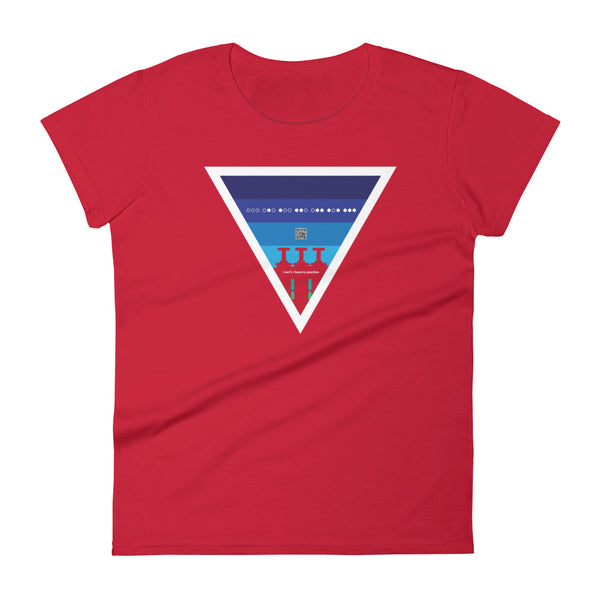 ICIH2P - Brass Valves - Cool Triangle - Women's Short Sleeve T-shirt