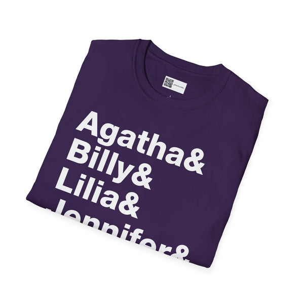 Agatha & Billy & Lilia & Jennifer & Alice & Sharon - Short Sleeve T-shirt