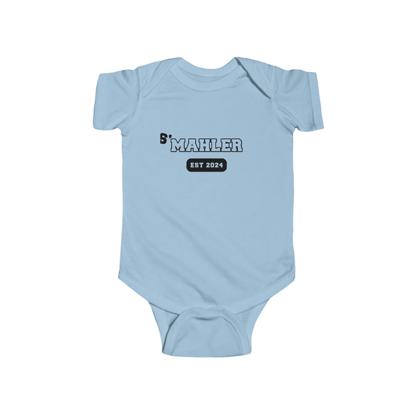 s'Mahler (est 2024) - Short Sleeve Onesie