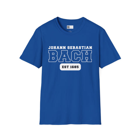 Johann Sebastian Bach - US College Style Unisex Short Sleeve T-shirt