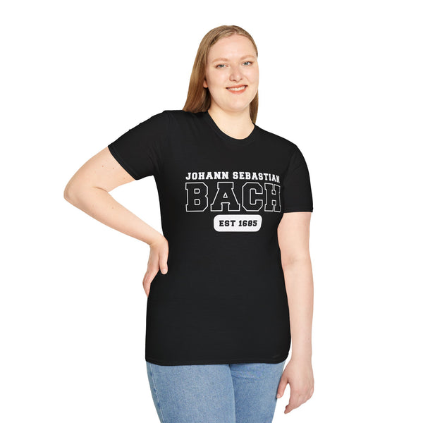 Johann Sebastian Bach - US College Style Unisex Short Sleeve T-shirt