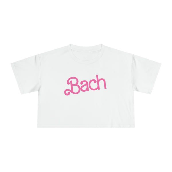 Bach - Summer 2023 - Plain Text Crop Tee
