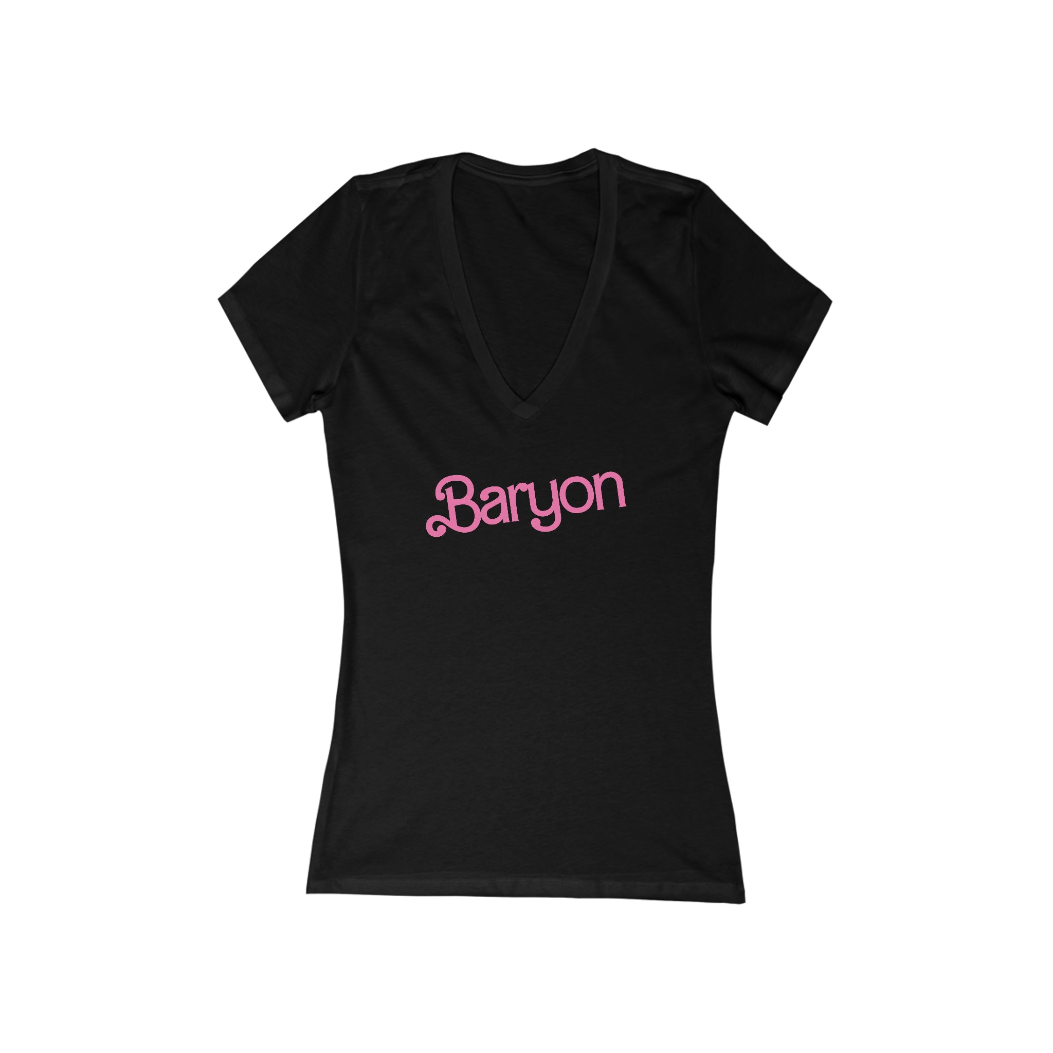 Baryon - Summer 2023 - Short Sleeve Deep V-Neck Tee