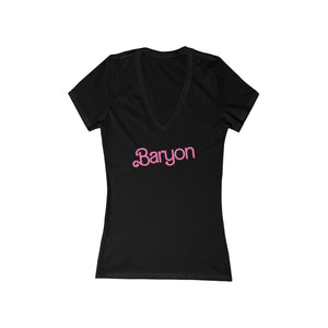 Baryon - Summer 2023 - Short Sleeve Deep V-Neck Tee