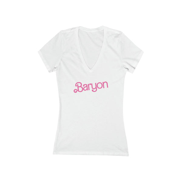 Baryon - Summer 2023 - Short Sleeve Deep V-Neck Tee