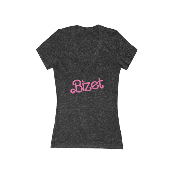 Bizet - Summer 2023 - Short Sleeve Deep V-Neck Tee