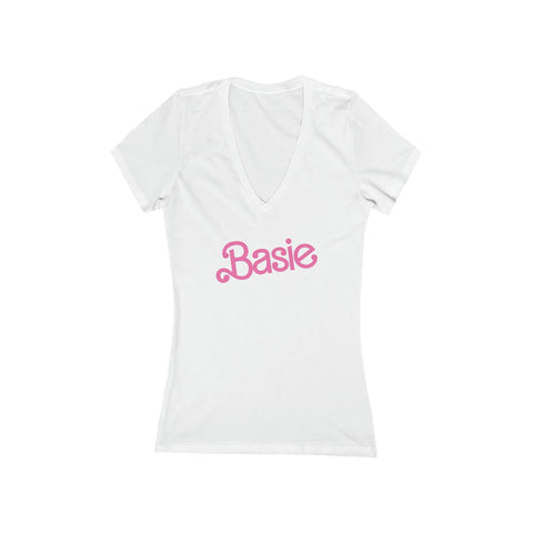 Basie - Summer 2023 - Short Sleeve Deep V-Neck Tee