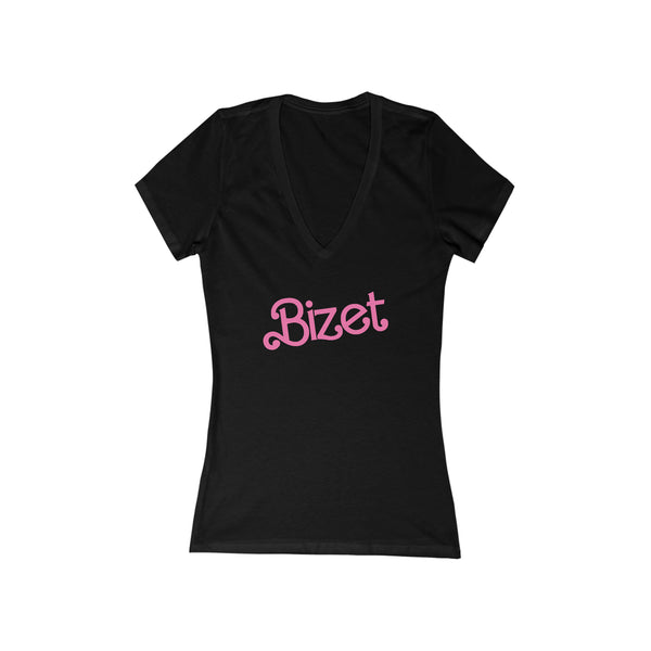 Bizet - Summer 2023 - Short Sleeve Deep V-Neck Tee