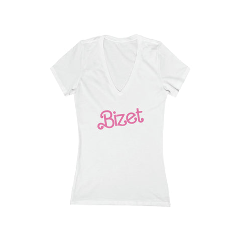 Bizet - Summer 2023 - Short Sleeve Deep V-Neck Tee